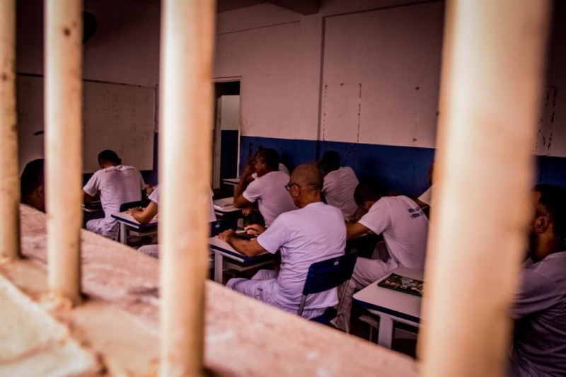 Mais de 1,1 mil reeducandos participaram do primeiro dia do Enem PPL em MT