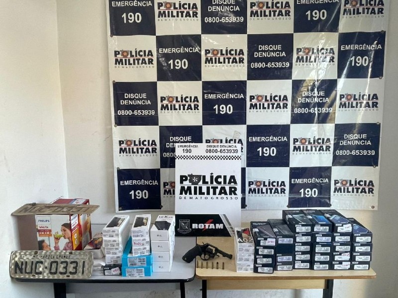 PM liberta reféns e prende quadrilha por roubo a loja de eletrodoméstico no CPA