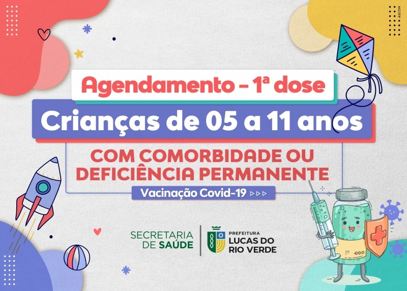 Lucas do Rio Verde começa a aplicar vacina contra a Covid-19 em crianças nesta quinta