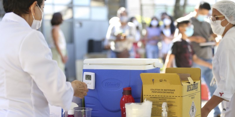 DF começa vacinação de crianças de 8 a 11 anos contra covid-19