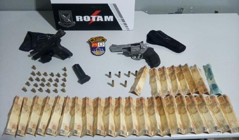 Rotam e Cavalaria prendem quadrilha em flagrante por invasão de garimpo
