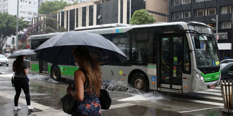 Capital paulista tem chuvas acima da média para janeiro