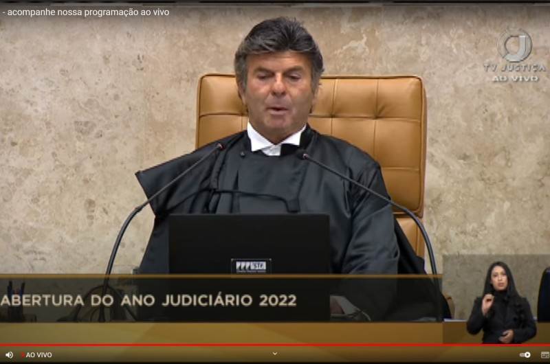 Rodrigo Pacheco participa de abertura do ano do Judiciário em cerimônia virtual