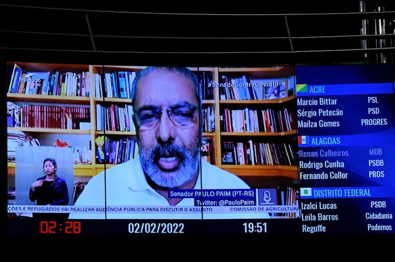 Paim propõe audiência pública sobre o assassinato de refugiado congolês
