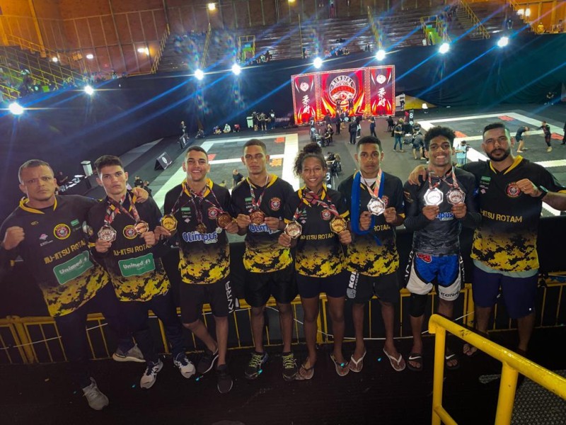 Atletas do Jiu-Jitsu Rotam conquistam 15 medalhas em duas competições internacionais