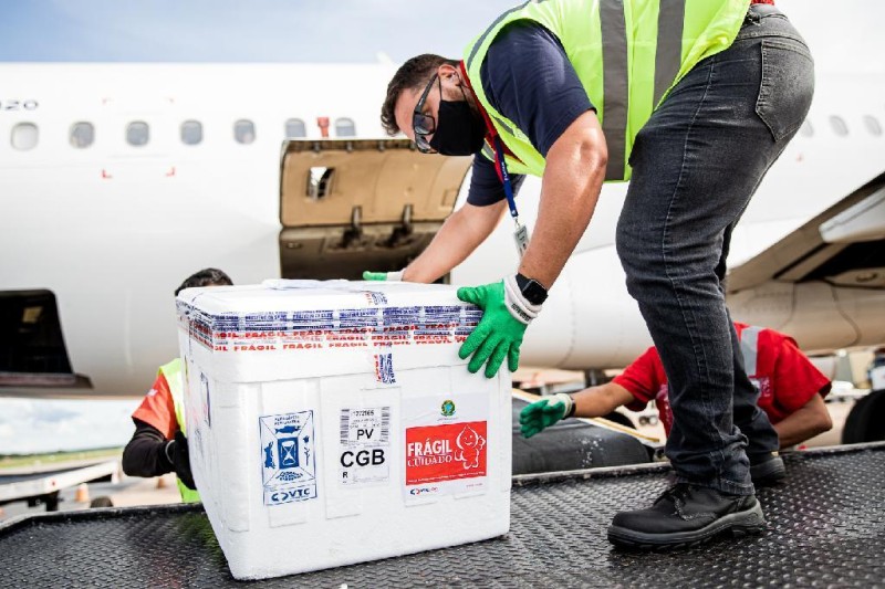 Mato Grosso recebe 39,6 mil doses de vacinas para imunização de crianças de 5 a 11 anos