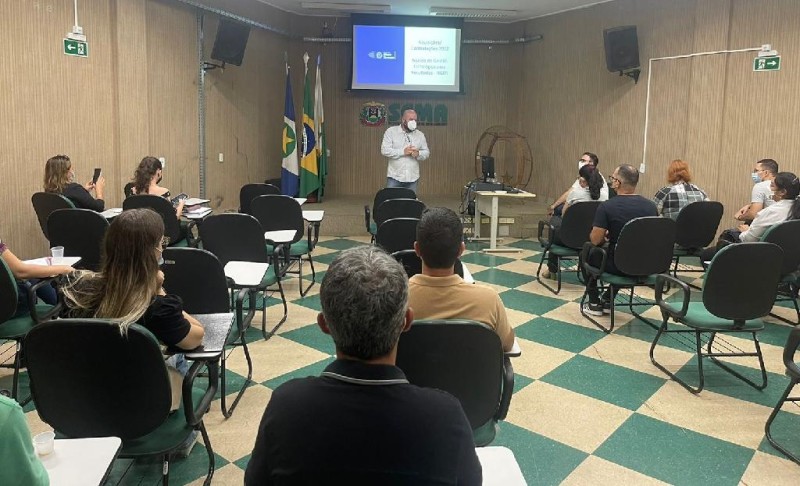 Sesp capacita servidores sobre procedimento inicial de contratação pública