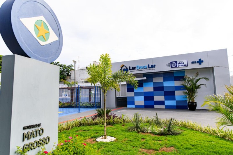 Governo de MT moderniza e entrega novo Lar Doce Lar; unidade acolhe pacientes com deficiência