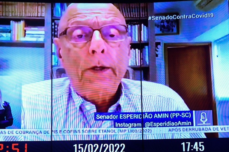 Para Esperidião Amin, empreendedores serão os responsáveis pelo fomento da economia