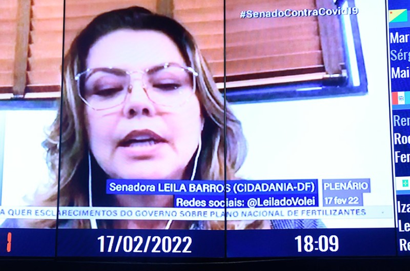 Leila destaca projeto que facilita socorro a vítimas de desastres naturais