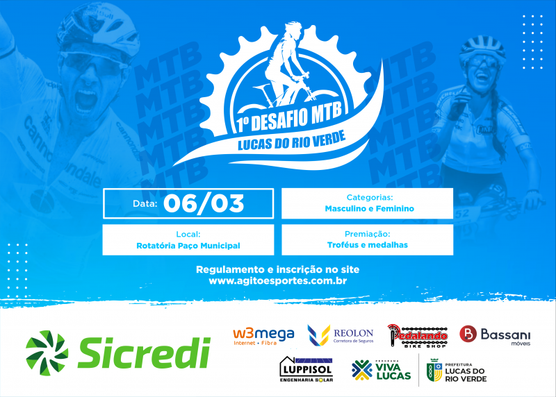 Secretaria de Esporte e Lazer abre inscrições para o Desafio MTB
