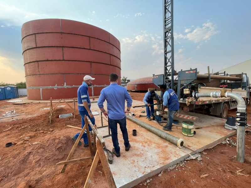 Saae faz interligação no PT-23 para melhorar vazão de água na região do Bandeirantes