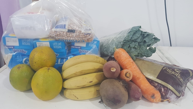 Kit merenda escolar será distribuído até sexta para famílias de alunos de creches do Município