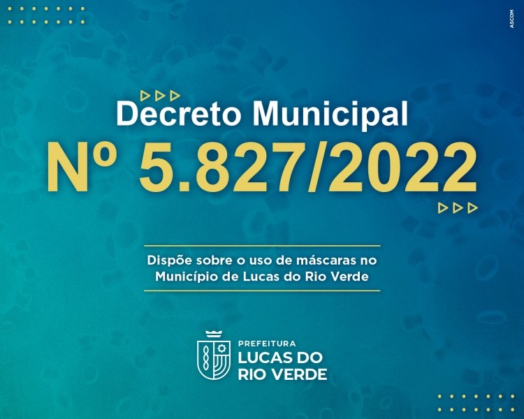 Lucas do Rio Verde torna facultativo o uso de máscara em ambientes fechados ou abertos