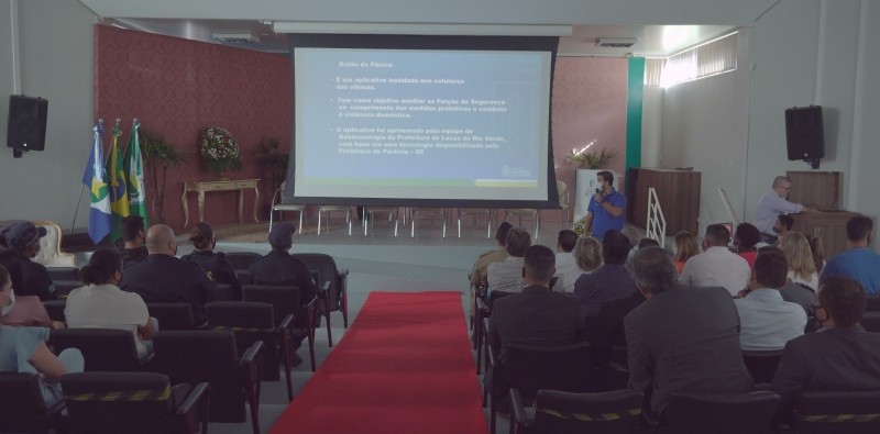 Botão do Pânico vai auxiliar mulheres vítimas de violência doméstica em Lucas do Rio Verde