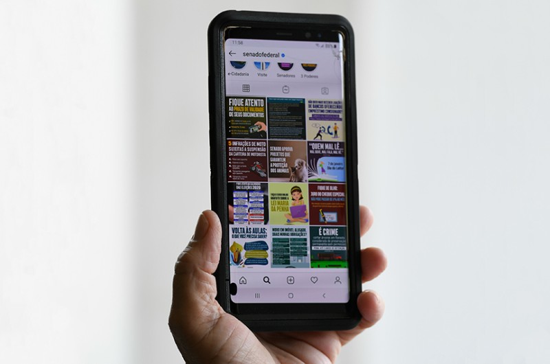 Senado lança perfis no TikTok e no Kwai