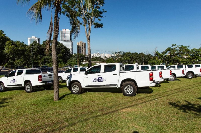 Governo entrega SES 25 novos carros para unidades de saúde da SES