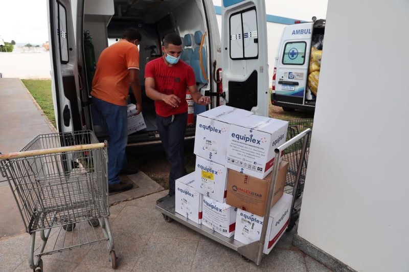 Governo abastece hospital com mais de 1 milhão de itens hospitalares