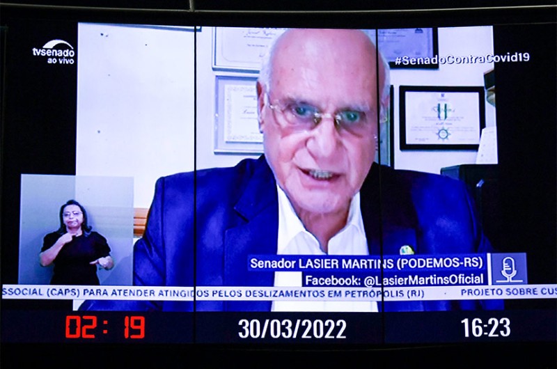 Lasier defende pedido de impeachment de Alexandre de Moraes