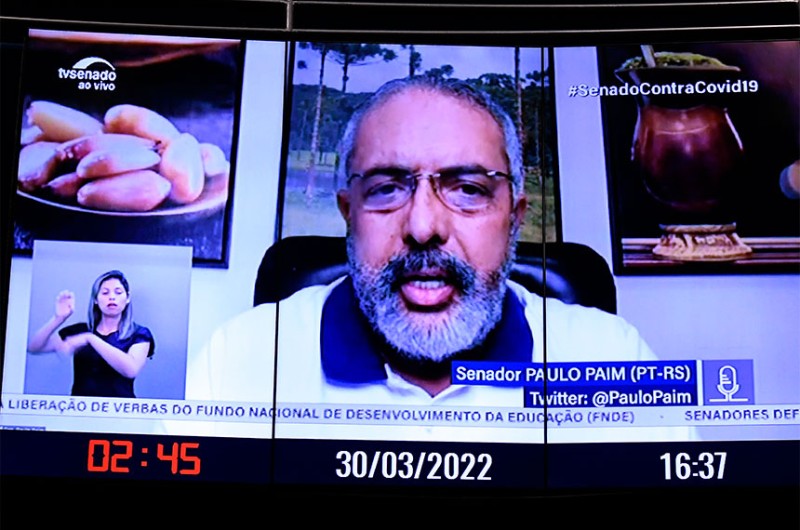 Paim pede apoio aos agricultores familiares que sofrem com a estiagem