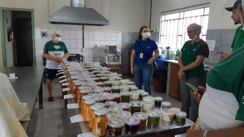 Curso de Conservas de Vegetais e Hortaliças anima inscritos de Lucas do Rio Verde