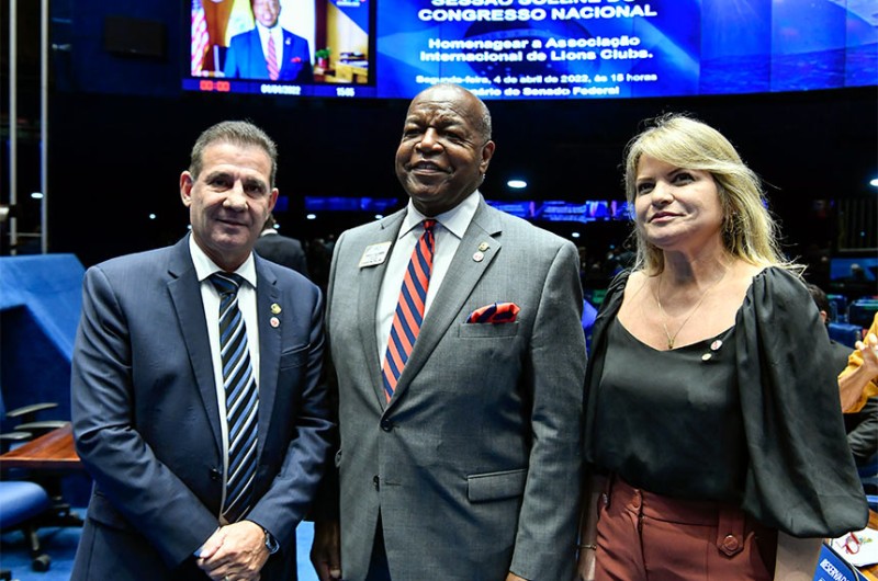 Congresso homenageia Lions Clube em sessão solene