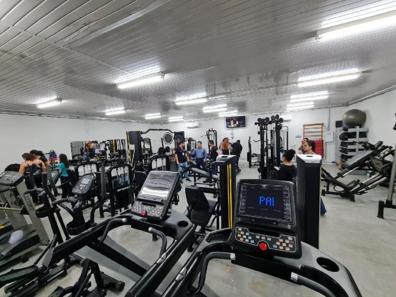 Politec entrega novo espaço para academia de ginástica e musculação aos servidores