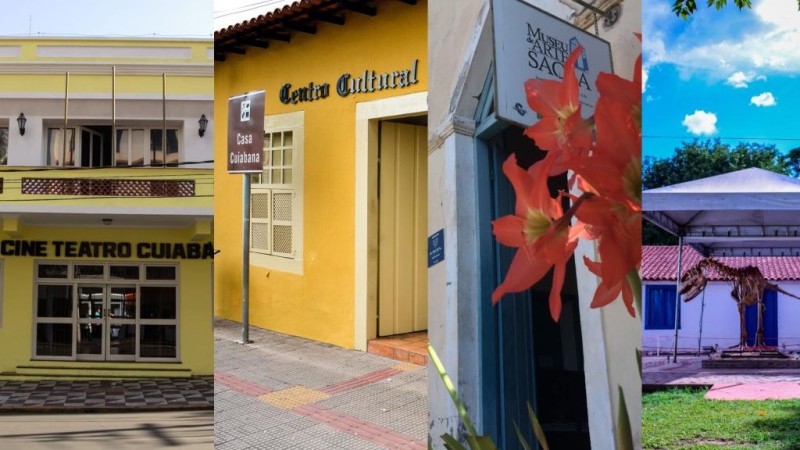 Museus estaduais e Cine Teatro têm programação especial para o aniversário de Cuiabá