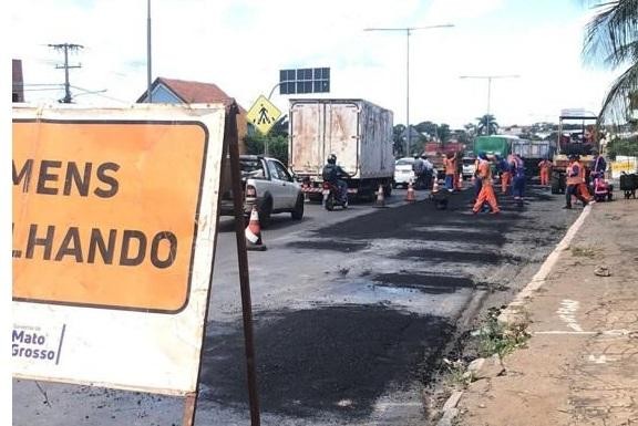 Governo começa restauração na Avenida Arquimedes Pereira Lima