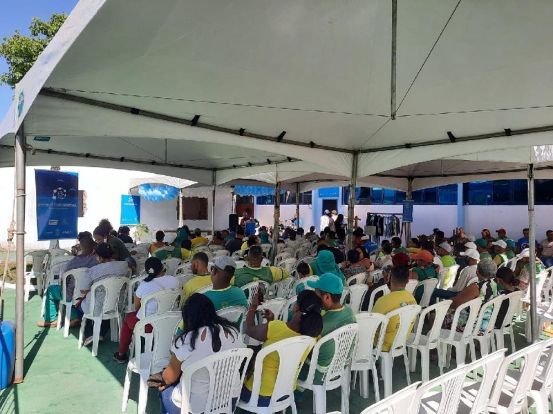 Governo de MT entrega cestas básicas a famílias de reeducandos e egressos do Sistema Penitenciário