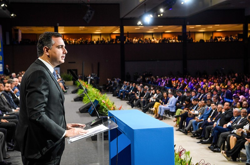 Com ajuda do Congresso, pauta municipalista tem evoluído nos últimos anos, diz Pacheco