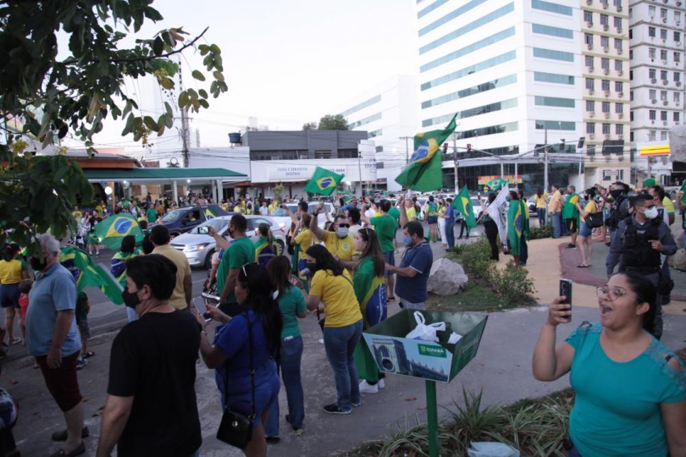Bolsonaristas farão ato em defesa da liberdade na Praça 8 de Abril