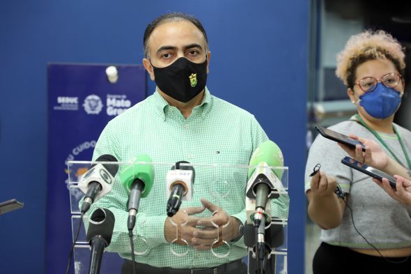 “O prefeito Emanuel Pinheiro quer a chegada da ferrovia, trabalha pelo bem comum e coloca sempre a população em primeiro lugar”, diz Vuolo