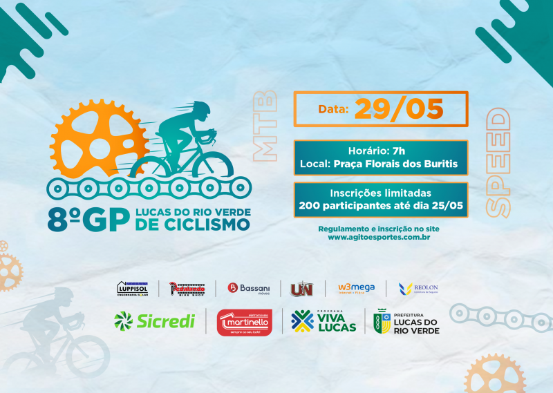 Inscrições para 8ª edição do GP Lucas do Rio Verde de Ciclismo estão abertas