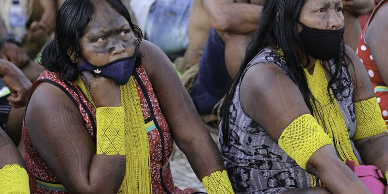 Marcha Nacional das Mulheres Indígenas começa em Brasília