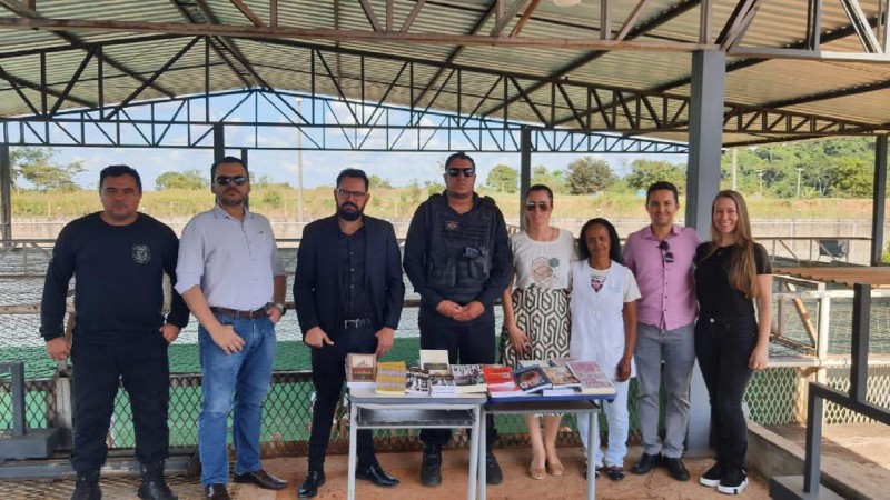 Sesp implanta projeto de remição de pena por leitura no Centro de Detenção Provisória de Juína