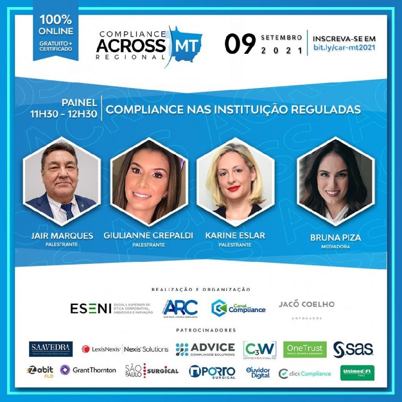 Desenvolve MT participa do Congresso Regional etapa Mato Grosso sobre Compliance