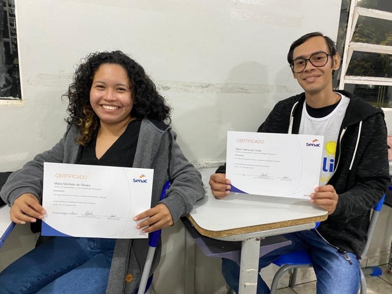 Curso de Estoquista ensina técnicas de organização de mercadorias para alunos de Lucas do Rio Verde