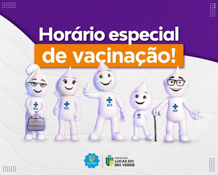 Secretaria de Saúde terá horário noturno para vacinação nesta semana