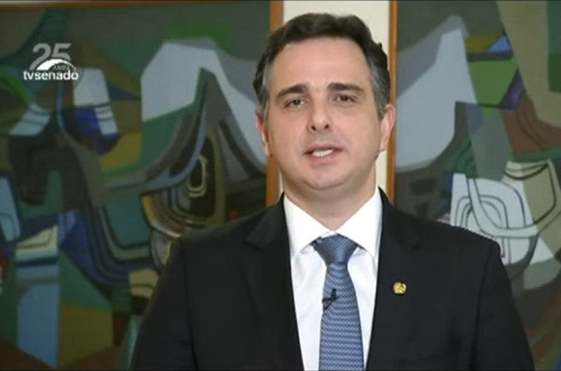 Para Pacheco, solução para crise exige diálogo e entendimento entre os Poderes