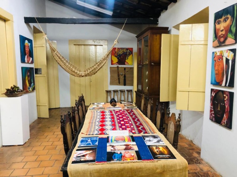 Casa Cuiabana recebe exposição sobre arte indígena e africana