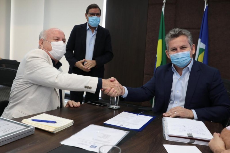 Governador assina convênio de R$ 5 milhões para solucionar alagamentos em Nobres