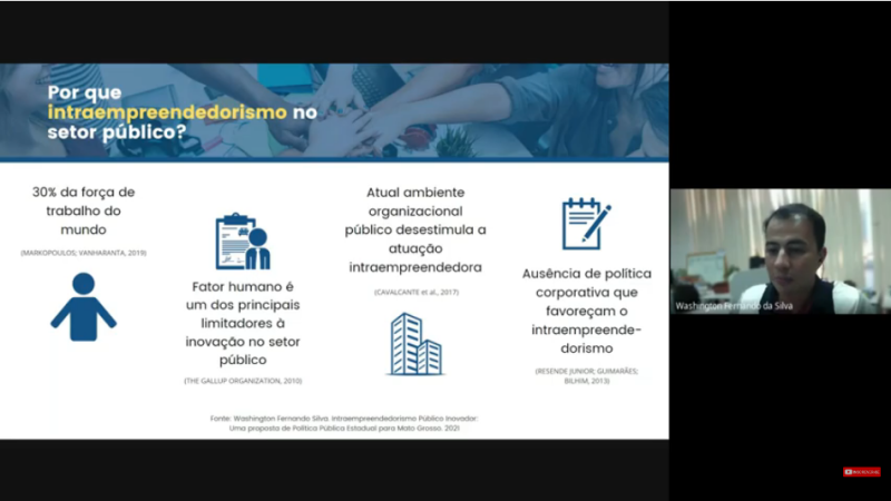 MTI realiza live sobre “Estimular o perfil inovador e empreendedor dos servidores públicos”