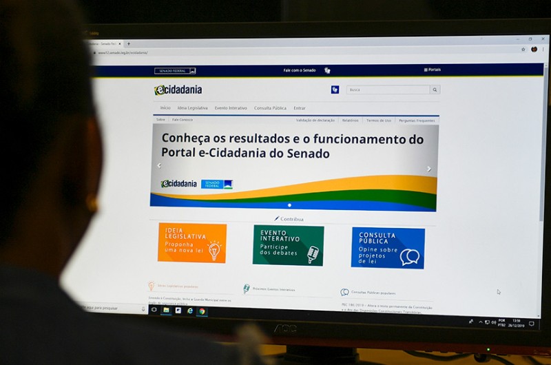Portal do Senado completa 10 anos de interação com a sociedade