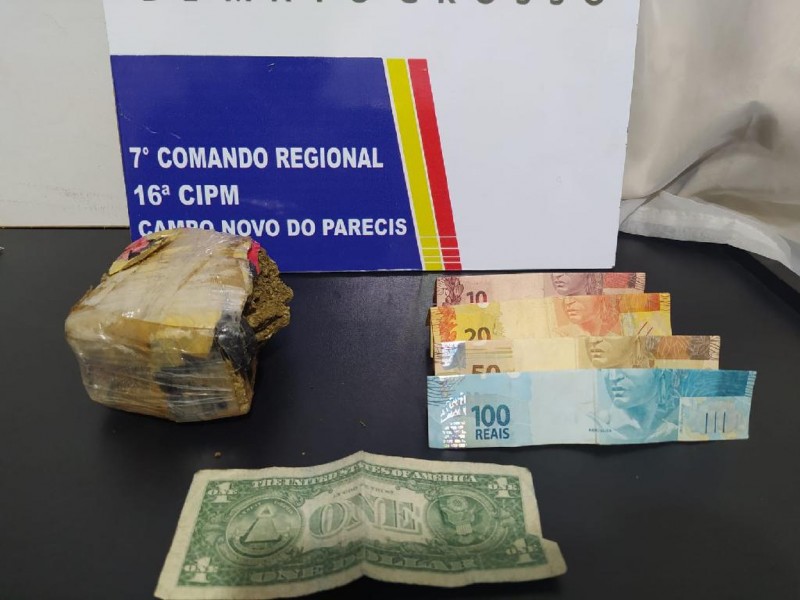 Polícia Militar prende copiloto de avião que caiu com cocaína em Brasnorte