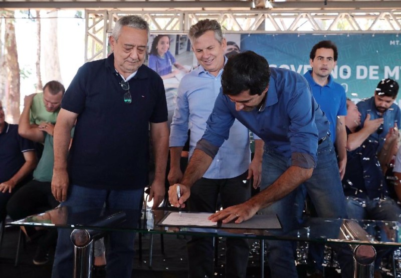 “Esse é um governo que lida com grandes obras, mas que também olha para os pequenos”, afirma prefeito de Campo Verde