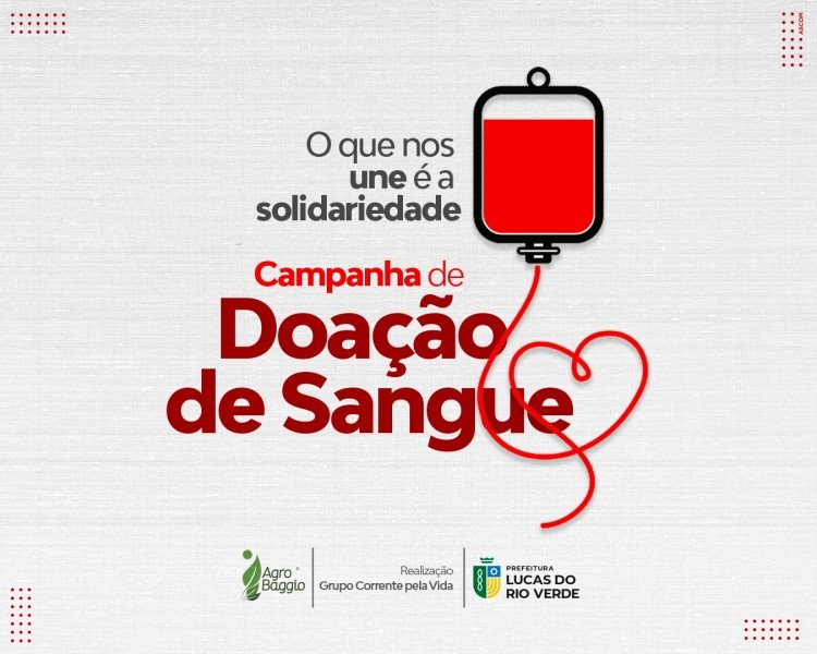 PSF Cerrado é o local da 6ª edição da campanha de doação de sangue
