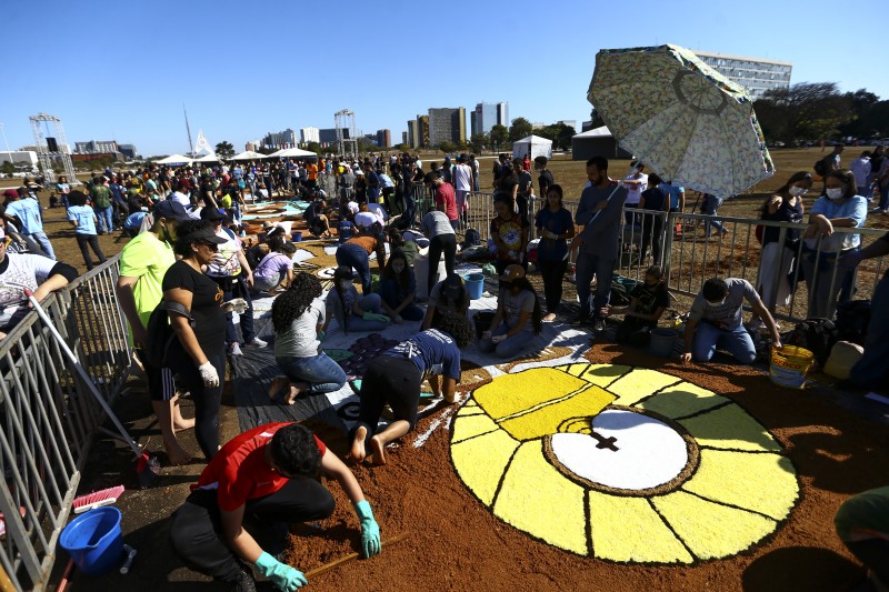 Festa de Corpus Christi volta à Esplanada após 2 anos de pandemia