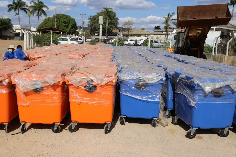 Saae adquire novos contentores para serem instalados em Lucas do Rio Verde