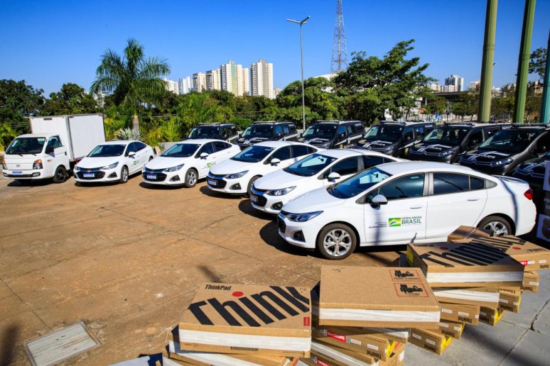 Computadores, drones e viaturas para transporte de preso fortalecem o trabalho da Polícia Civil em todo estado